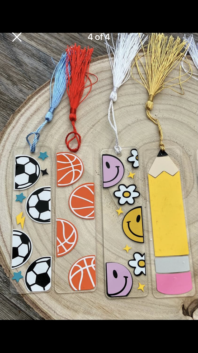 Personalised Book marks