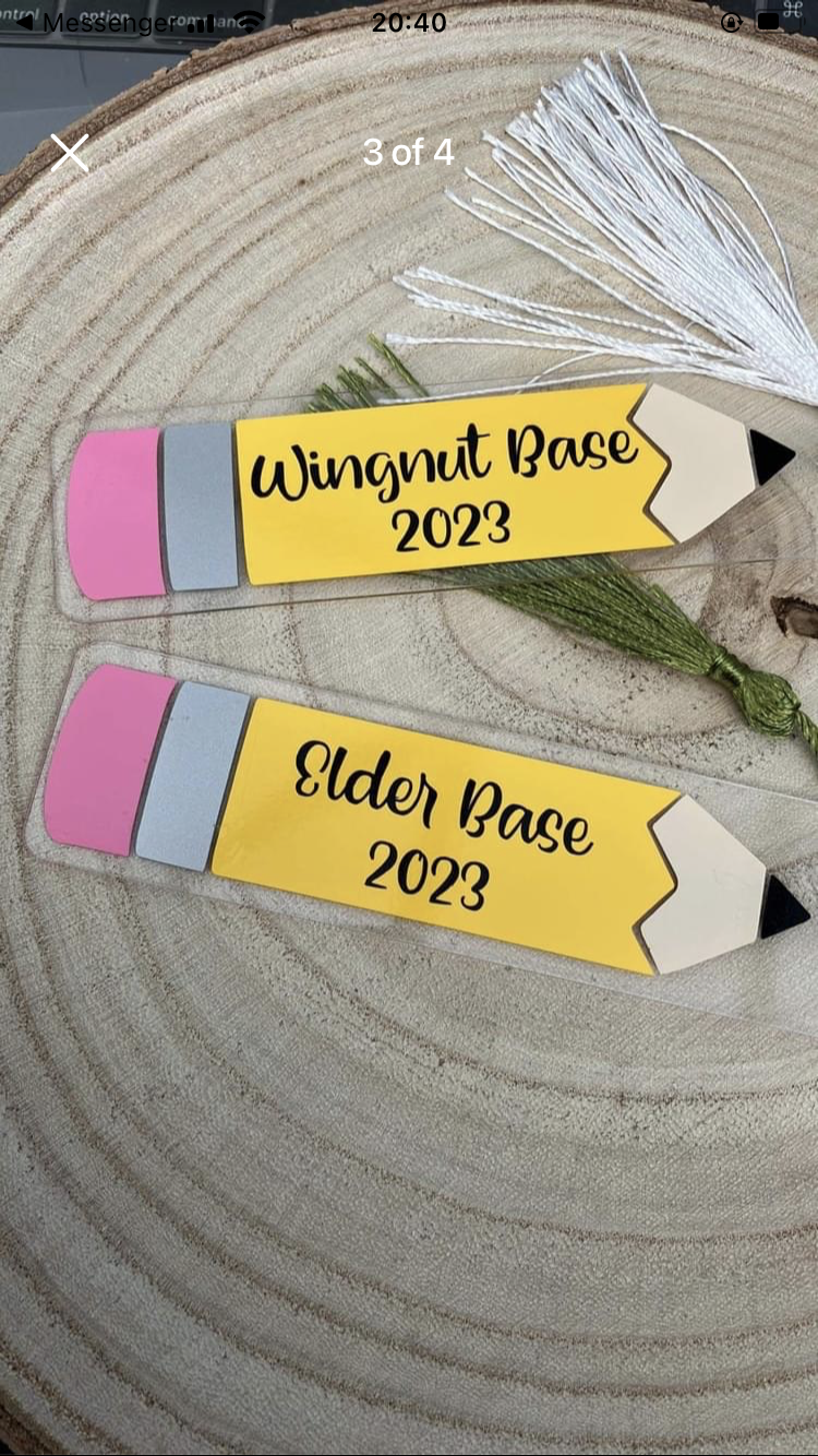 Personalised Book marks