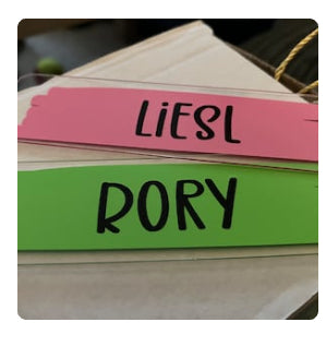 Personalised Book marks